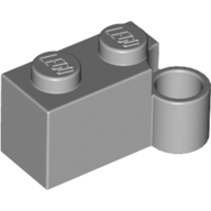 Hinge 1X2 Lower Part - Medium Stone Grey