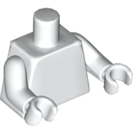 Mini Upper Part, No. 5244 - White