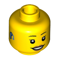 Mini Head, No. 3269 - Bright Yellow