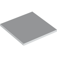 Flat Tile 6X6 - White