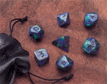 Azurite 12mm Dwarven Stones