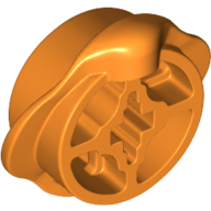 Gear Shifter, W/ Cross Hole - Bright Orange