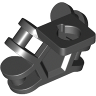 Mini Back Plate,W/3,2 Shaft - Black