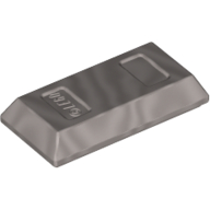 Gold Ingot - Silver Metallic