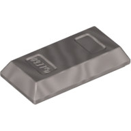 Gold Ingot - Silver Metallic