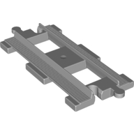 Duplo Rail, Straight - Medium Stone Grey