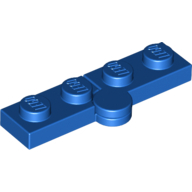 Hinge Plate 1X2 - Bright Blue