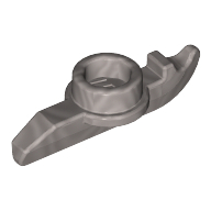Mini Figure, Skate - Silver Metallic
