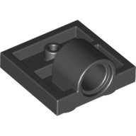 Plate 2X2 + One Hule Minuscule4,8 - Black