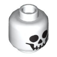 Mini Head No. 895 - White