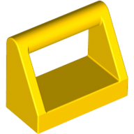 Clamp 1X2 - Bright Yellow