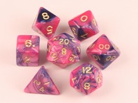 7 piece Toxic - Blue/Pink