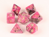 7 piece Toxic - Black/Pink