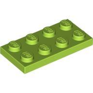 Plate 2X4 - Bright Yellowish Green