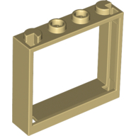 Frame 1X4X3 - Brick Yellow