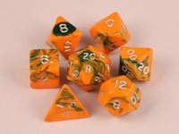 7 piece Toxic - Orange/Green