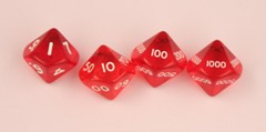 D10,000 translucent red set