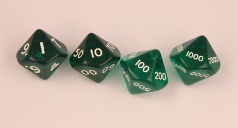 D10,000 translucent green set