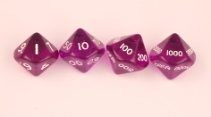 D10,000 translucent purple set