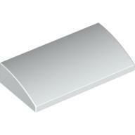 Plate W. Bow 2X4X2/3 - White