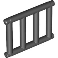 Lattice Plate 1X4X3 - Black
