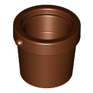 Bucket - Reddish Brown