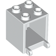 Mailbox, Casing 2X2X2 - White