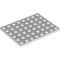 Plate 6X8 - White