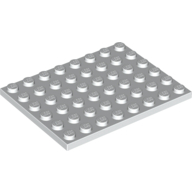 Plate 6X8 - White