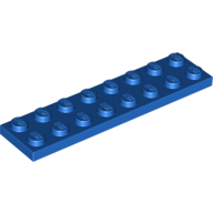 Plate 2X8 - Bright Blue