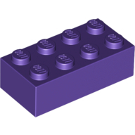 Brick 2X4 - Medium Lilac