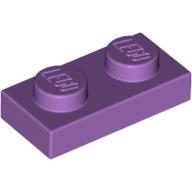 Plate 1X2 - Medium Lavender