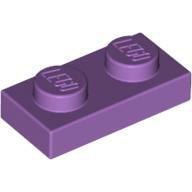 Plate 1X2 - Medium Lavender