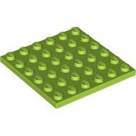 Plate 6X6 - Bright Yellowish Green