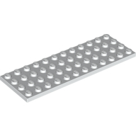 Plate 4X12 - White