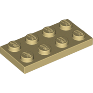 Plate 2X4 - Brick Yellow
