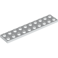 Plate 2X10 - White
