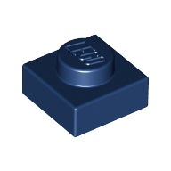 Plate 1X1 - Earth Blue