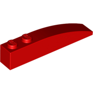 Brick 1X6 W/Bow - Bright Red