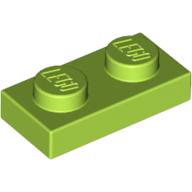 Plate 1X2 - Bright Yellowish Green