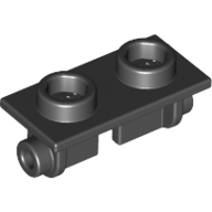 Plate 1X2 (Rocking) - Black