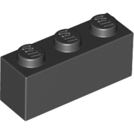 Brick 1X3 - Black