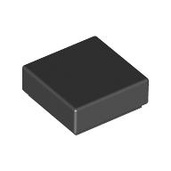 Flat Tile 1X1 - Black