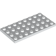 Plate 4X8 - White