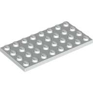 Plate 4X8 - White