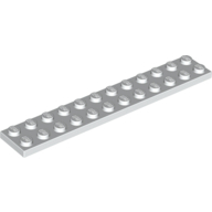Plate 2X12 - White