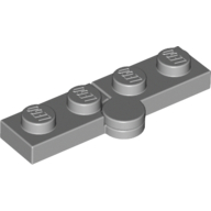 Hinge Plate 1X2 - Medium Stone Grey