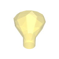 Diamond With Stick - Transparent Yellow
