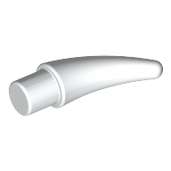 Horn W. Shaft Minuscule 3.2 - White