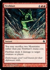 Fireblast - Foil